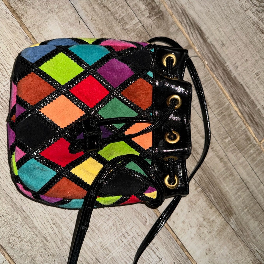 Colorful Patchwork Saks Fifth Ave Women's Bag | SOLDDDDDDDD!!!!